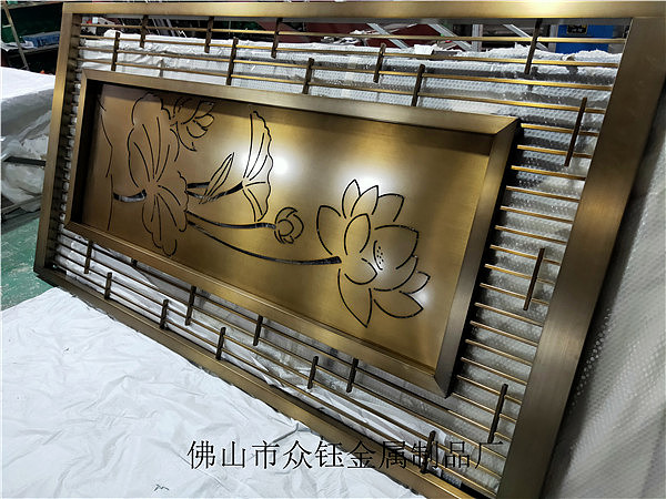 新中式浮雕金屬牌匾壁畫 融合傳統與現代的金屬藝術